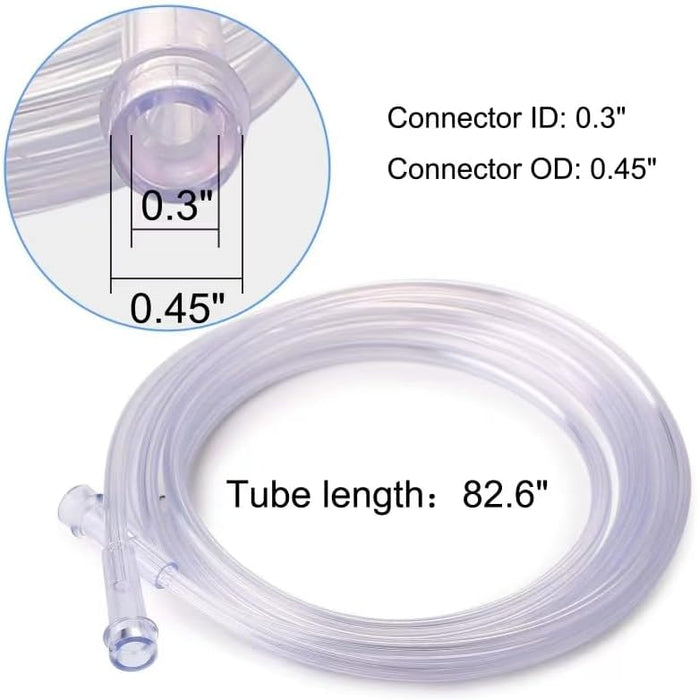 2 Piece Nebulizer Replacement Kit for Adult White