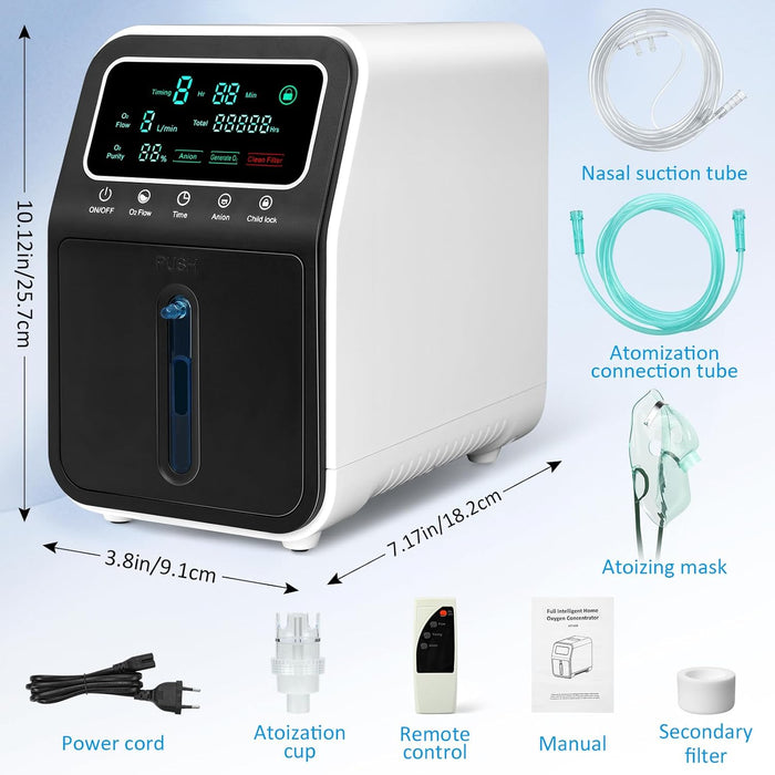 Hoynxiu 1-9L/Min Home Oxygen Concentrator ZYJ-004